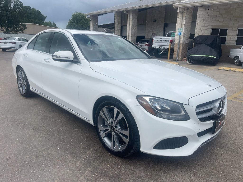 2018 Mercedes-Benz C-Class C 300 White at Autostrade