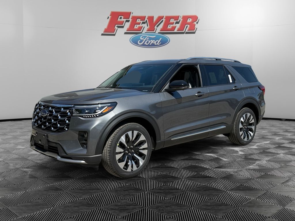 Carbonized Gray Metallic 2026 Ford Explorer SUV / Crossover All-Wheel Drive Automatic