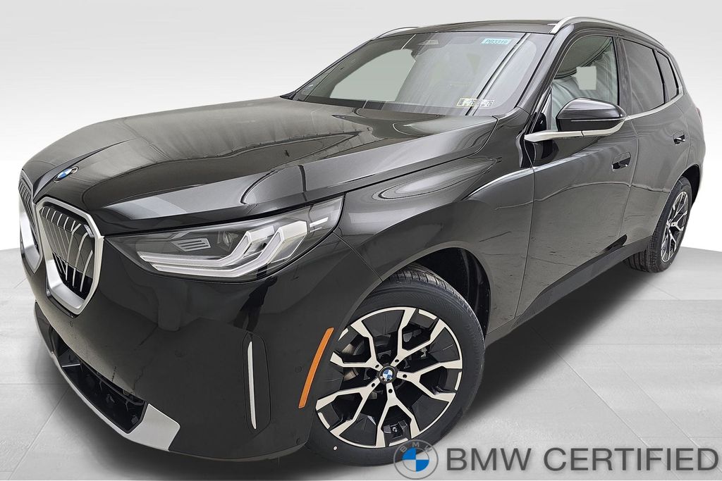 Black Sapphire Metallic 2025 BMW X3 30 xDrive SUV / Crossover All-Wheel Drive 8-Speed Automatic
