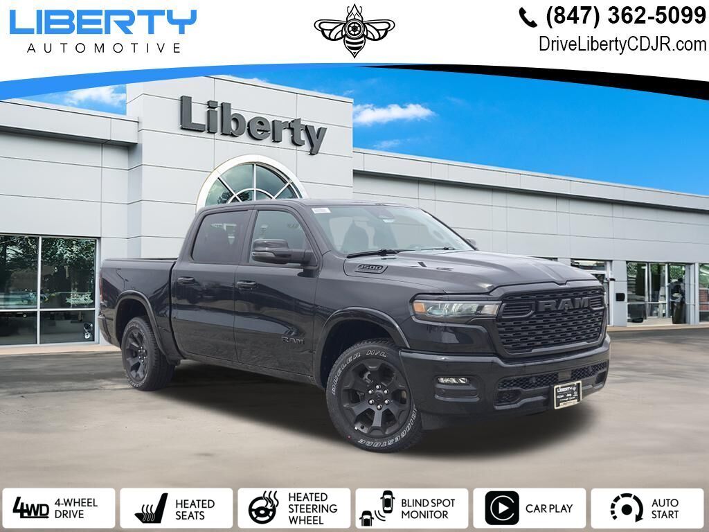 2026 RAM 1500 Negro (Diamond Black Crystal Pearlcoat) Camioneta Todo terreno 8 velocidades Automática
