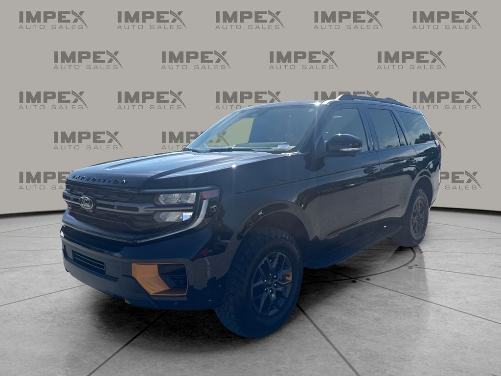 Black Metallic 2025 Ford Expedition SUV / Crossover Four-Wheel Drive Automatic