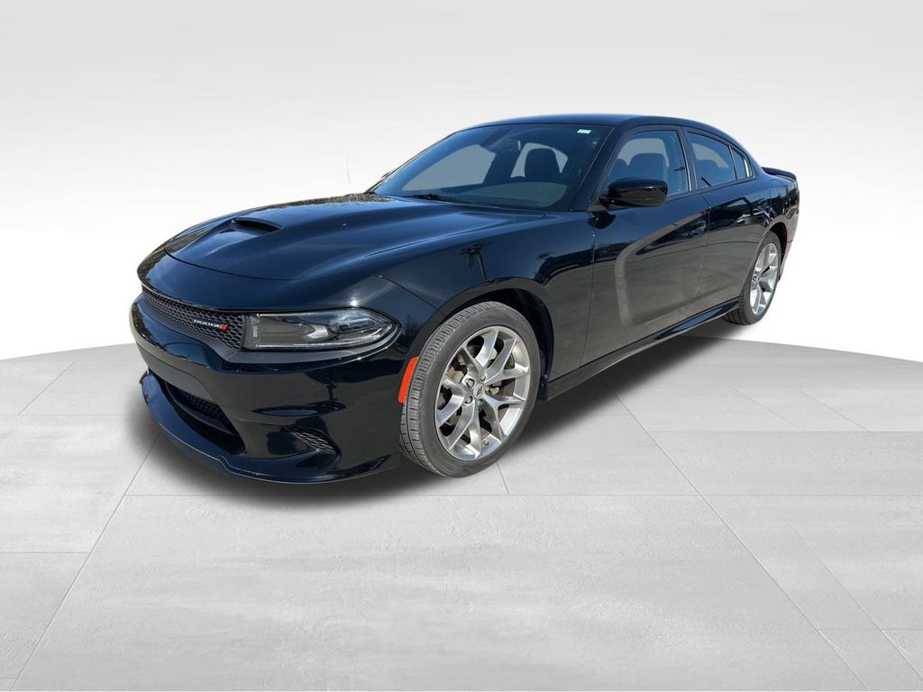 2023 Pitch Black Clearcoat Dodge Charger GT RWD Sedan