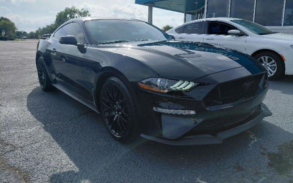 Shadow Black 2020 Ford Mustang Coupe Rear-Wheel Drive Automatic