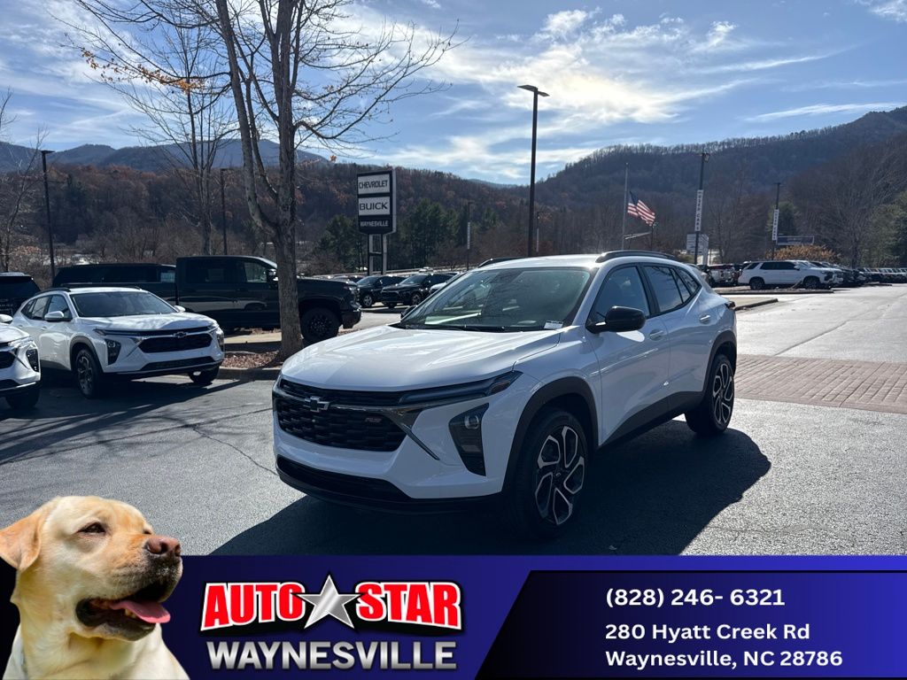 new 2025 Chevrolet Trax car, priced at $26,290