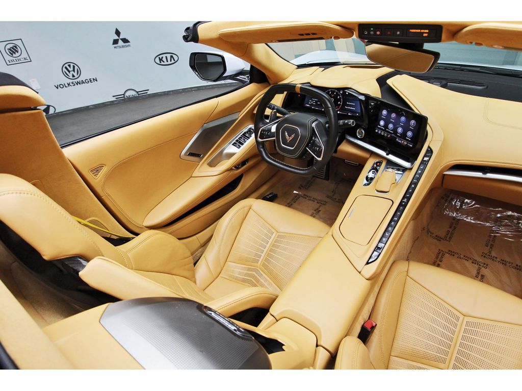 2021 Chevrolet Corvette Stingray White at Classic Chevrolet Galveston