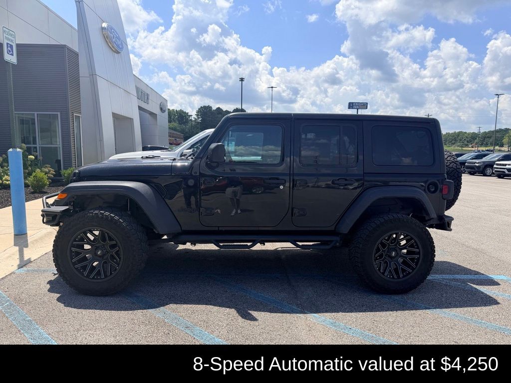 Black Clearcoat 2023 Jeep Wrangler SUV / Crossover Four-Wheel Drive 8-Speed Automatic