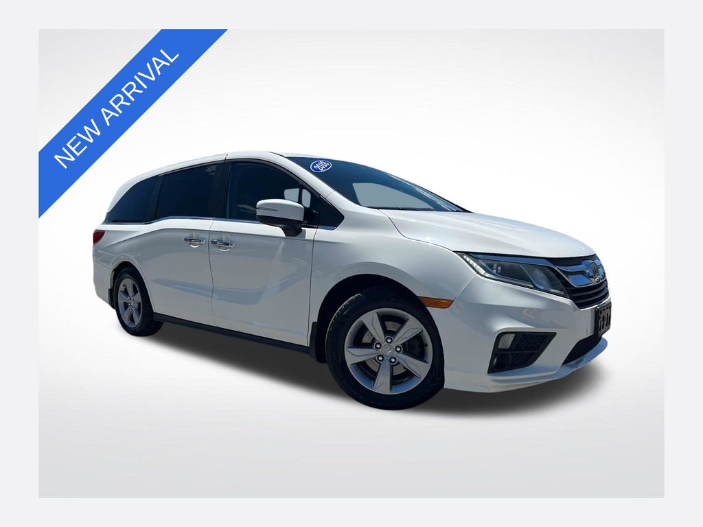 White Diamond Pearl 2018 Honda Odyssey EX-L FWD Minivan Front-Wheel Drive 9-Speed Automatic