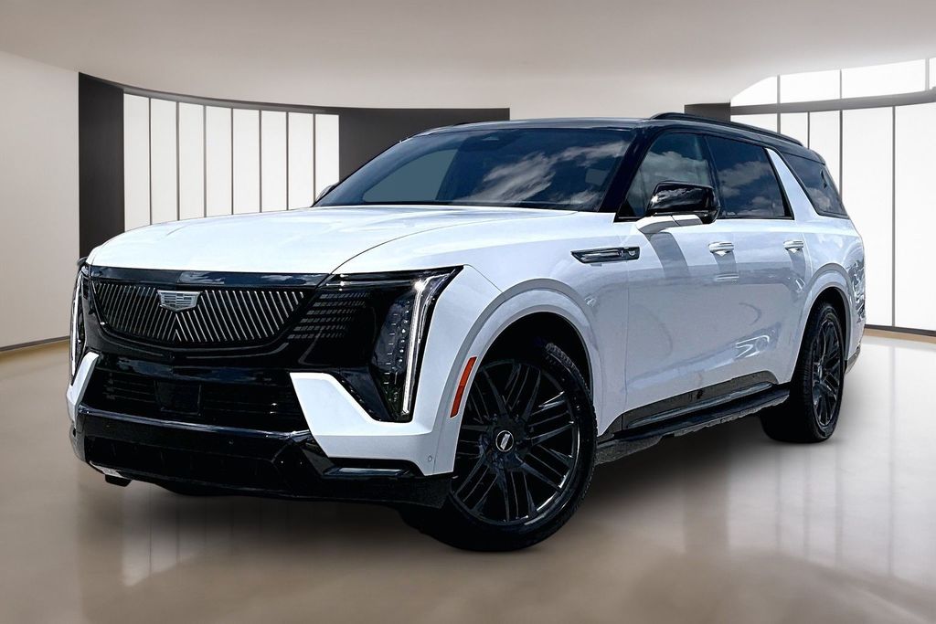Vibrant White Tricoat 2026 Cadillac Escalade IQL Sport AWD SUV / Crossover All-Wheel Drive 1-Speed Automatic