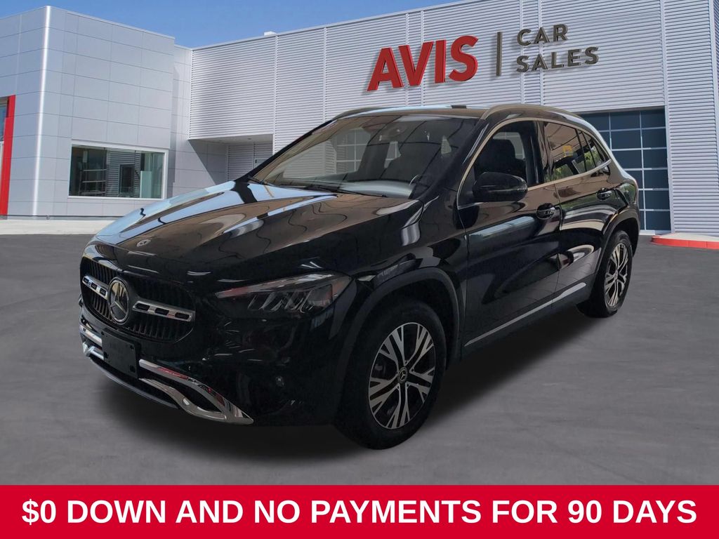 Black 2025 Mercedes-Benz GLA SUV / Crossover Front-Wheel Drive 8-Speed Dual Clutch