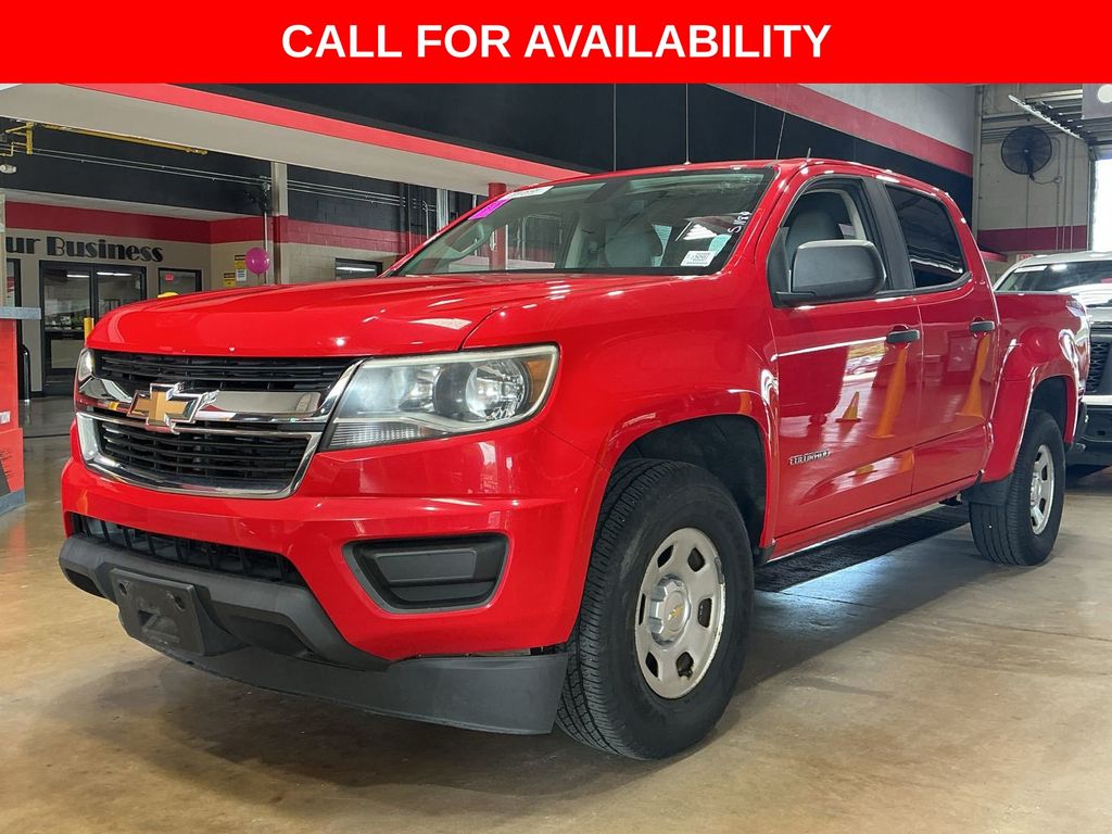 Red Hot 2018 Chevrolet Colorado Pickup Truck Four-Wheel Drive 8-Speed Automatic