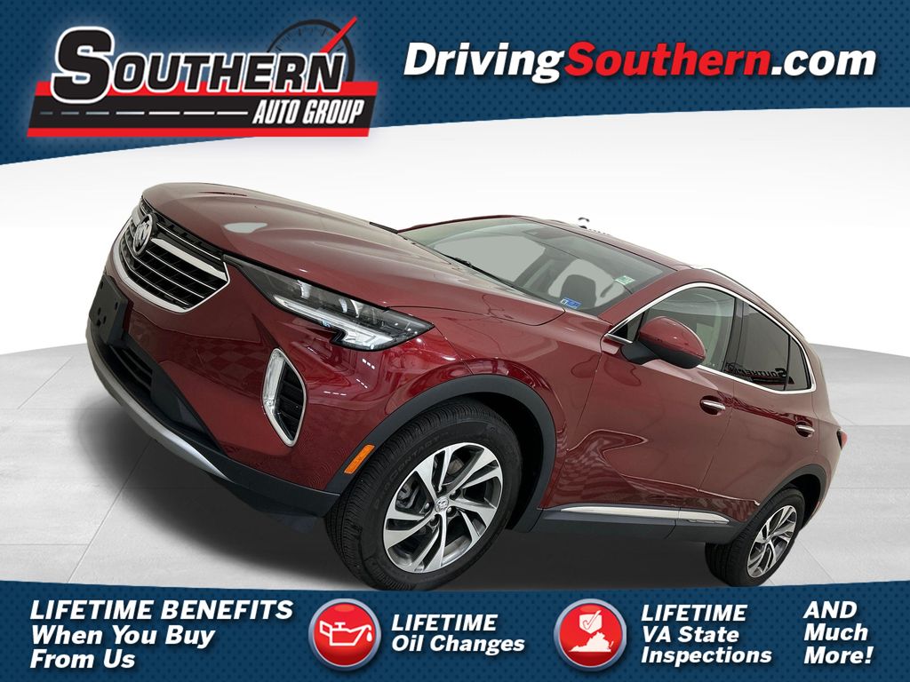 Cinnabar Metallic 2023 Buick Envision SUV / Crossover Front-Wheel Drive 9-Speed Automatic
