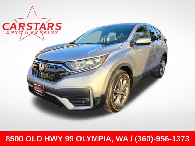 2021 Silver Metallic Honda CR-V EX SUV