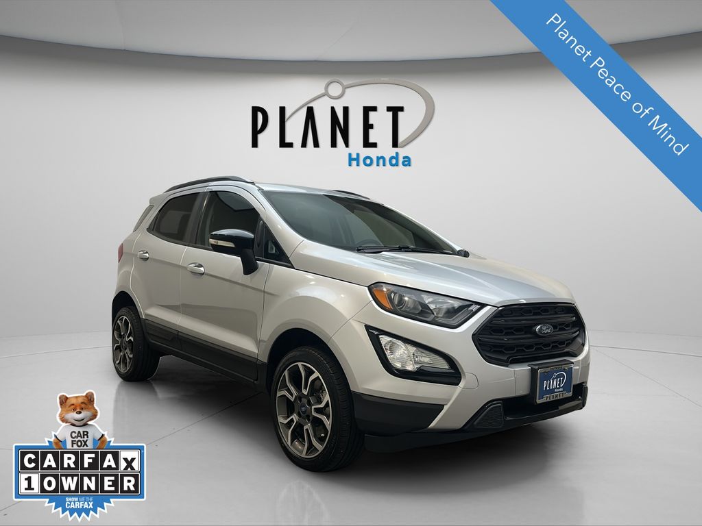 Moondust Silver Metallic 2019 Ford EcoSport SUV / Crossover All-Wheel Drive 6-Speed Automatic