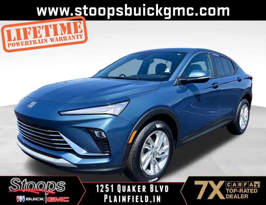 Ocean Blue Metallic 2024 Buick Envista Preferred FWD SUV / Crossover Front-Wheel Drive 6-Speed Automatic