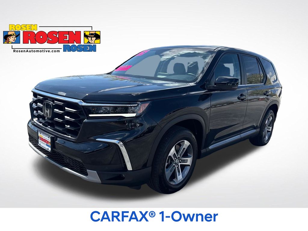 Black 2025 Honda Pilot SUV / Crossover All-Wheel Drive Automatic