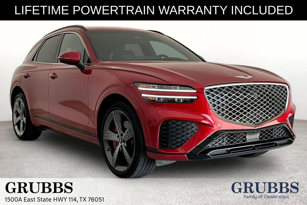 Mauna Red 2022 Genesis GV70 SUV / Crossover All-Wheel Drive 8-Speed Automatic