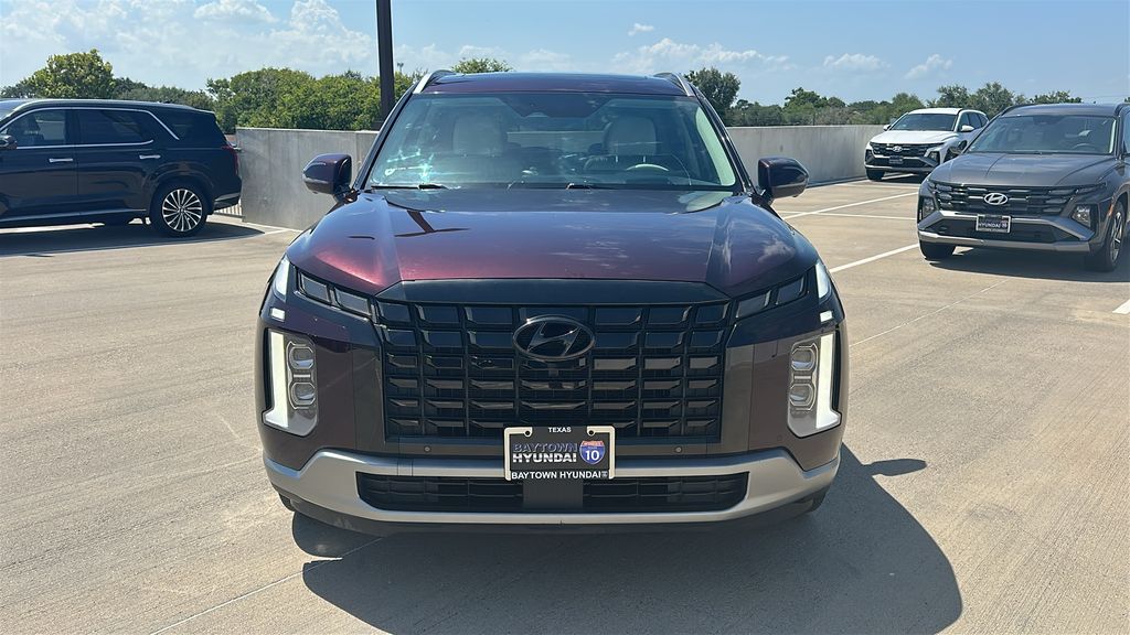 2024 Hyundai Palisade Limited Red at DeMontrond Gulf Freeway