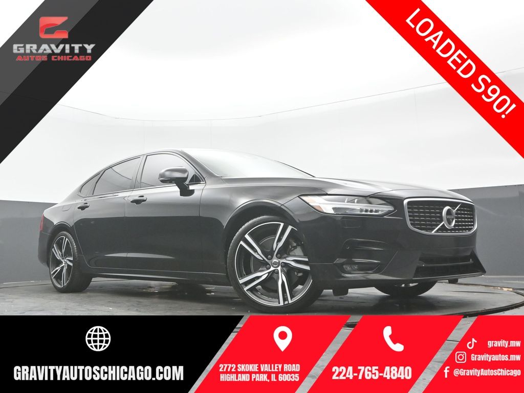 Onyx Black Metallic 2020 Volvo S90 Sedan All-Wheel Drive Automatic