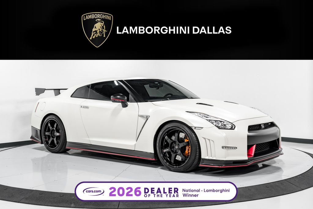 Pearl White 2016 Nissan GT-R Coupe All-Wheel Drive 6-Speed Automatic