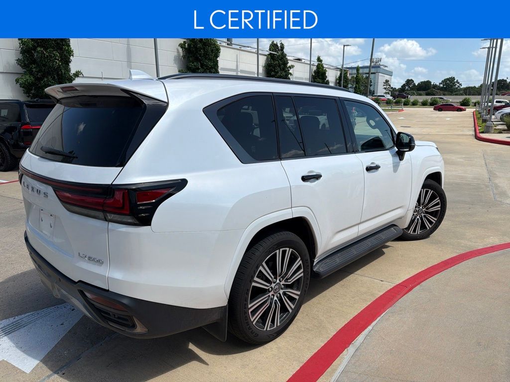 2026 Lexus LX 600 Luxury White at Westside Lexus
