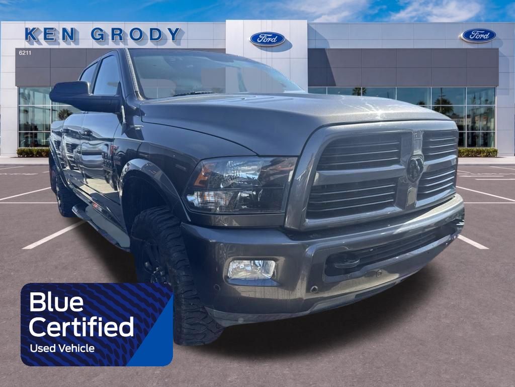Gray (Granite Crystal Metallic Clearcoat) 2017 RAM 2500 Big Horn Crew Cab 4WD Pickup Truck Four-Wheel Drive 6-Speed Automatic