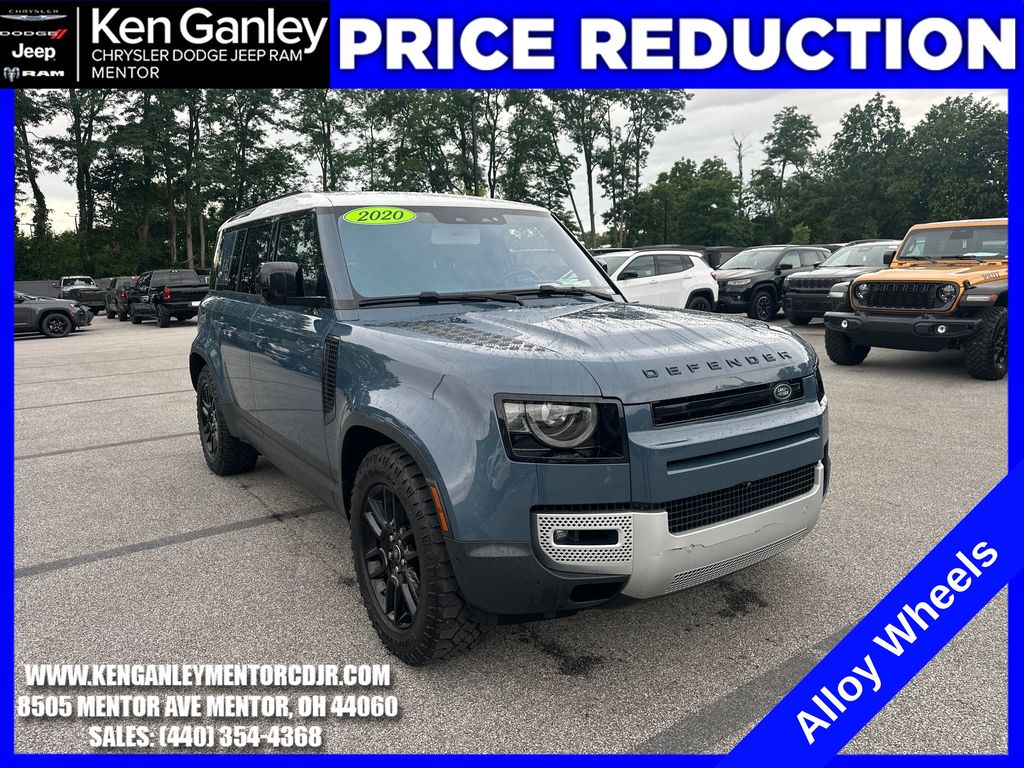 Blue 2020 Land Rover Defender SUV / Crossover All-Wheel Drive 8-Speed Automatic