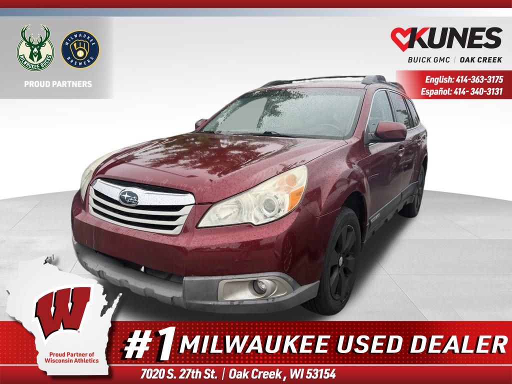 Ruby Red Pearl 2011 Subaru Outback 3.6R Limited Wagon All-Wheel Drive 5-Speed Automatic