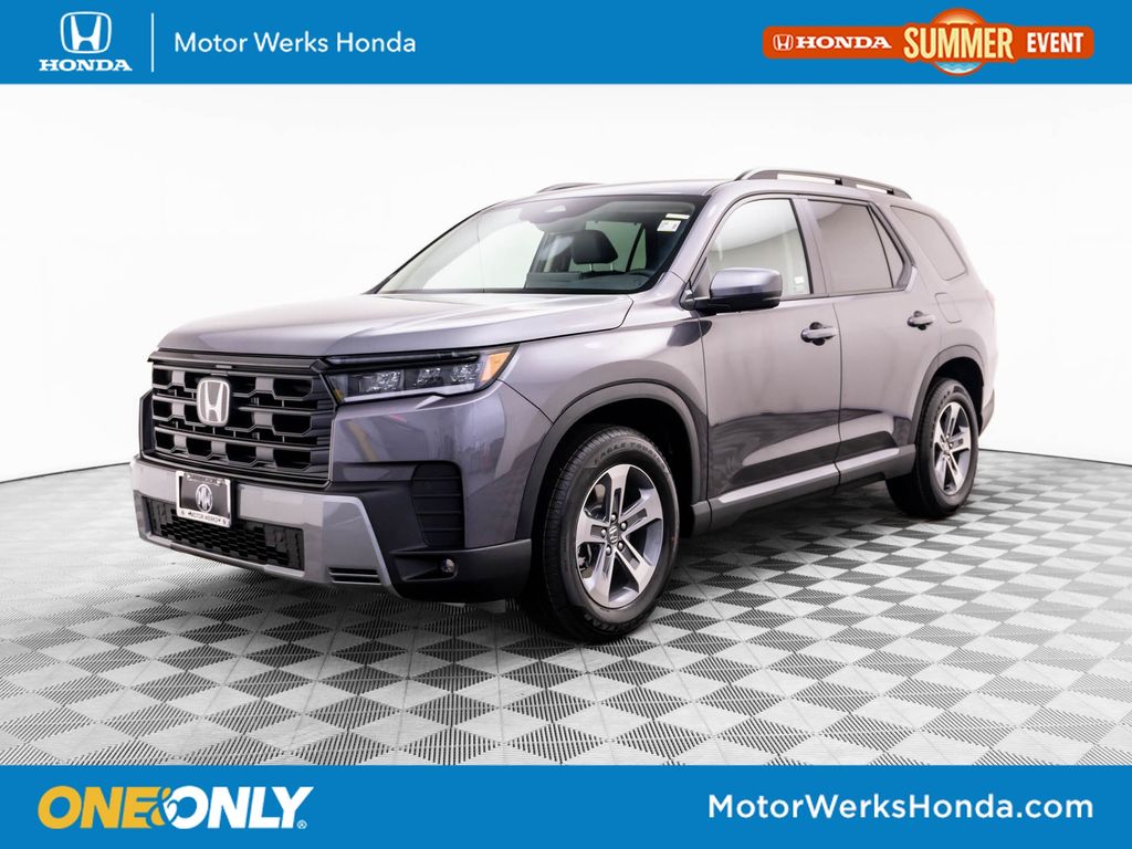 Gray (Modern Steel Metallic) 2026 Honda Pilot SUV / Crossover All-Wheel Drive Automatic