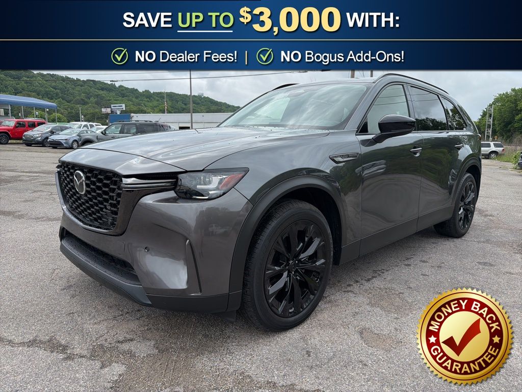 Machine Gray Metallic 2026 Mazda CX-90 3.3 Turbo Premium Sport AWD SUV / Crossover All-Wheel Drive 8-Speed Automatic
