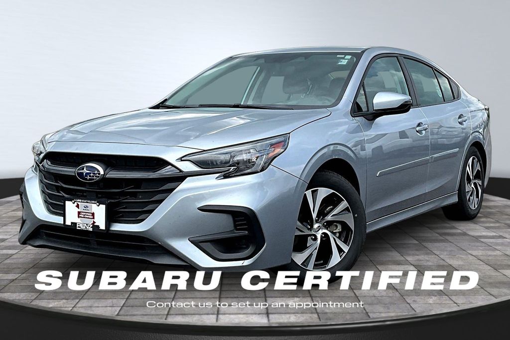 Ice Silver Metallic 2025 Subaru Legacy Sedan All-Wheel Drive Continuously Variable Transmission