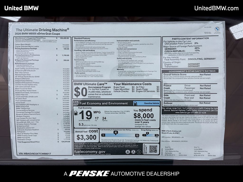Thumbnail: 2026 BMW 8 Series - 14