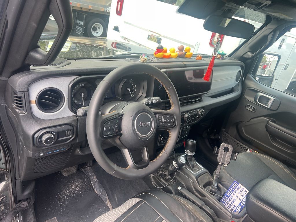 New 2024 Black Clearcoat Jeep Sport S 4xe image 11