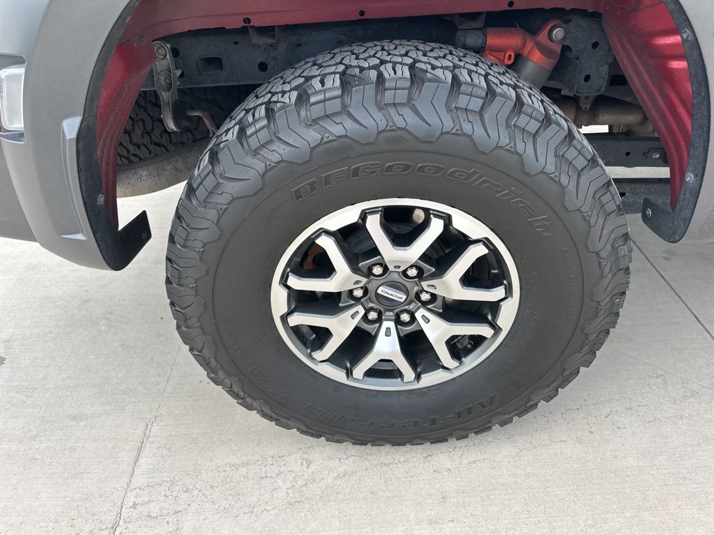 2022 Rapid Red Metallic Tinted Clearcoat Ford F-150 Raptor 4X4 Truck