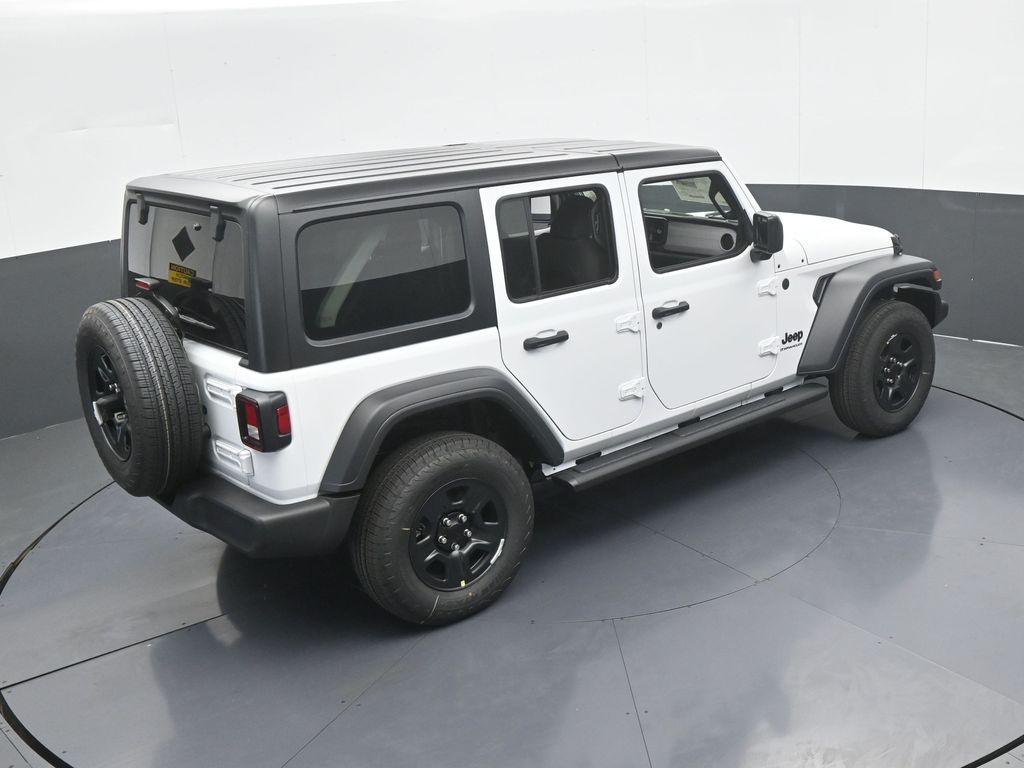 New 2026 Bright White Clearcoat Jeep Sport image 45