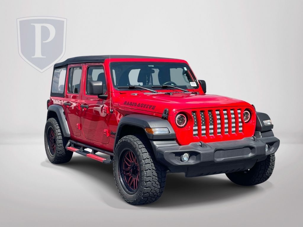 Firecracker Red Clearcoat 2022 Jeep Wrangler SUV / Crossover Four-Wheel Drive 8-Speed Automatic