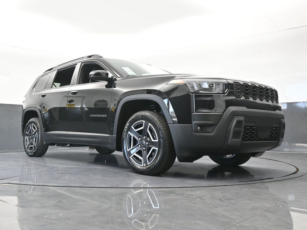 New 2026 Diamond Black Crystal Pearlcoat Jeep Laredo image 58