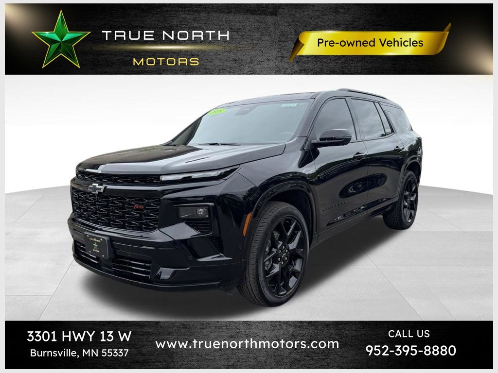 Mosaic Black Metallic 2026 Chevrolet Traverse RS AWD SUV / Crossover Four-Wheel Drive 8-Speed Automatic