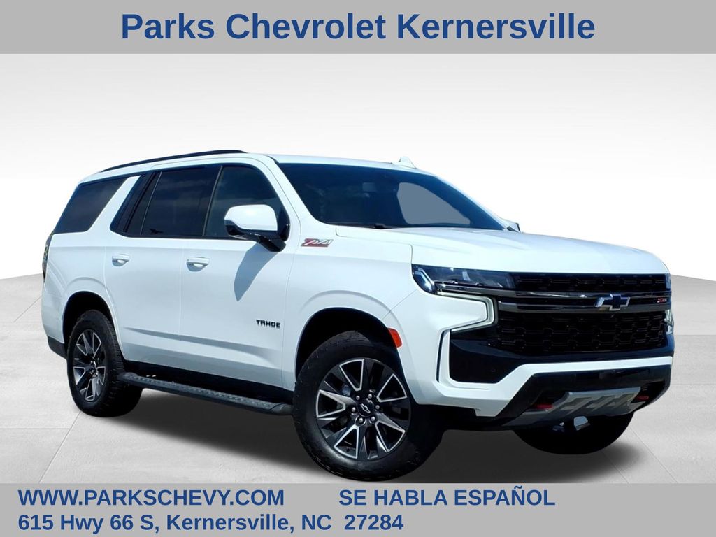 Summit White 2021 Chevrolet Tahoe SUV / Crossover Four-Wheel Drive