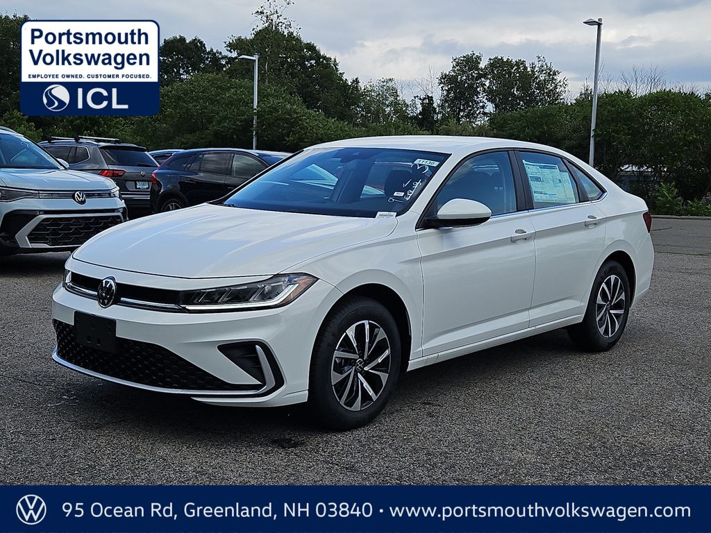 White 2026 Volkswagen Jetta Sedan Front-Wheel Drive 8-Speed Automatic