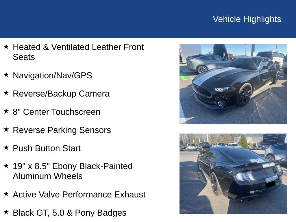 2019 Ford Mustang GT Premium