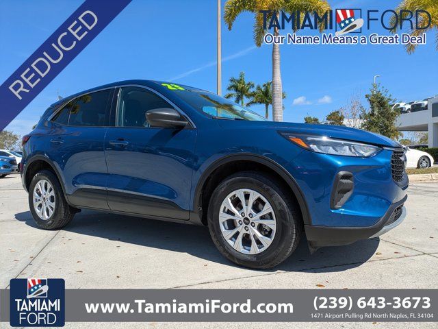 Blue Metallic 2023 Ford Escape SUV / Crossover All-Wheel Drive 8-Speed Automatic