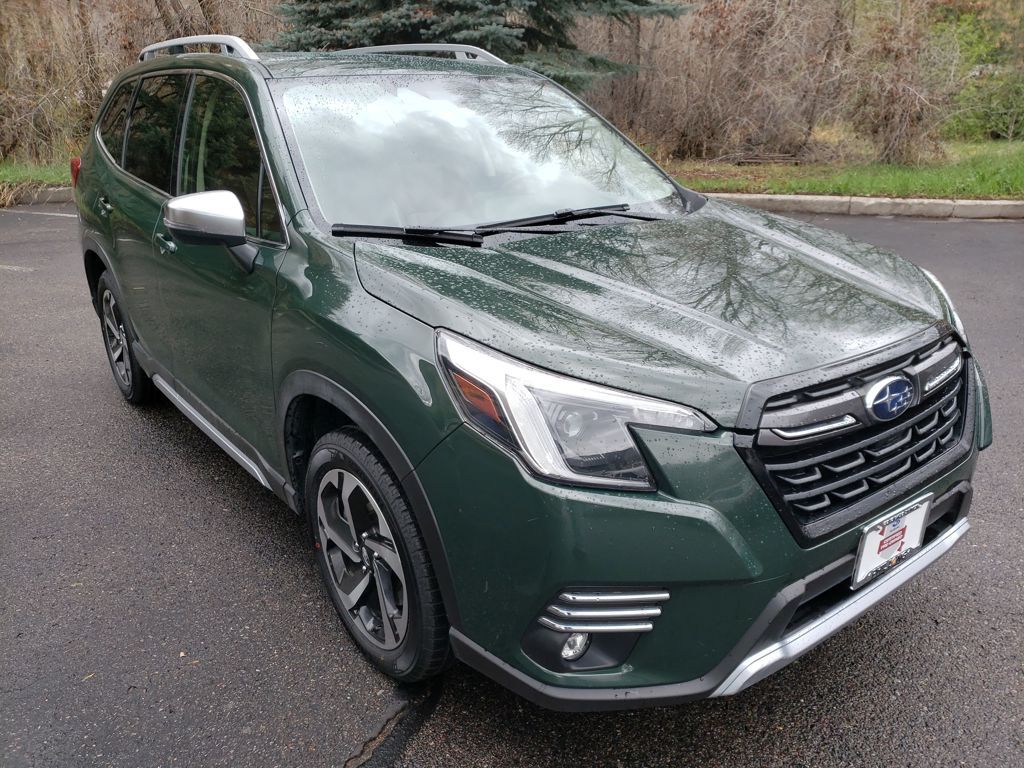 Cascade Green Silica 2023 Subaru Forester Touring Crossover AWD SUV / Crossover All-Wheel Drive Continuously Variable Transmission