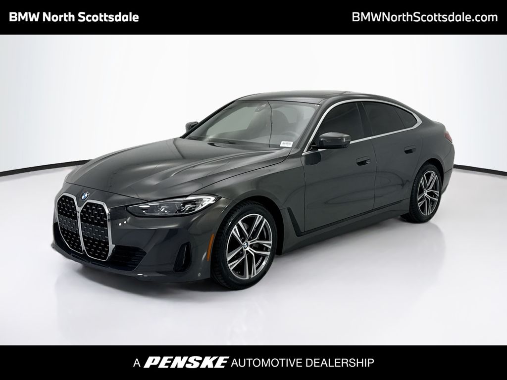 Dravit Gray Metallic 2023 BMW 4 Series Coupe Rear-Wheel Drive 8-Speed Automatic