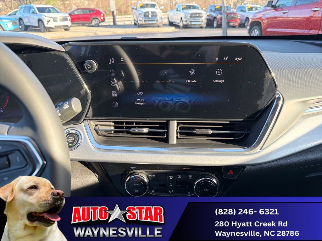 new 2025 Chevrolet Trax car, priced at $23,965