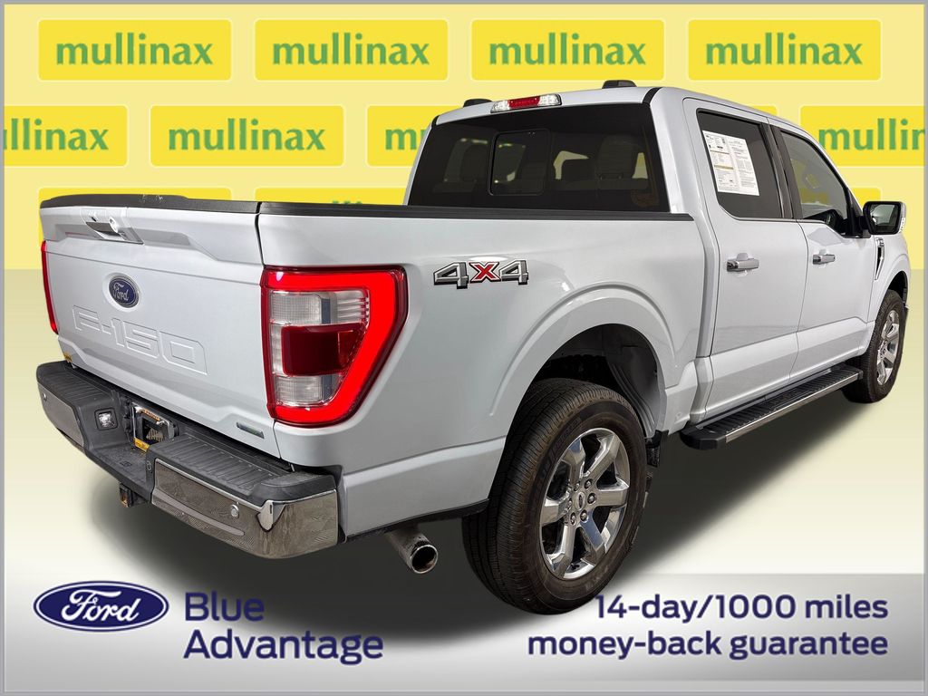 Certified Used 2021 White Ford Lariat image 4