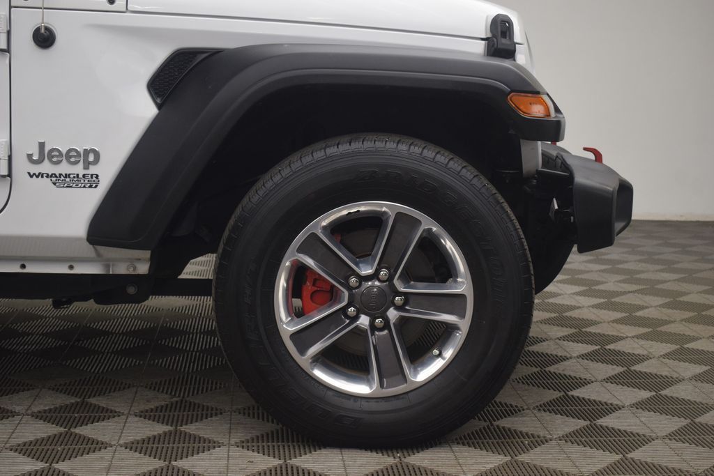 used 2021 Jeep Wrangler car, priced at $28,700