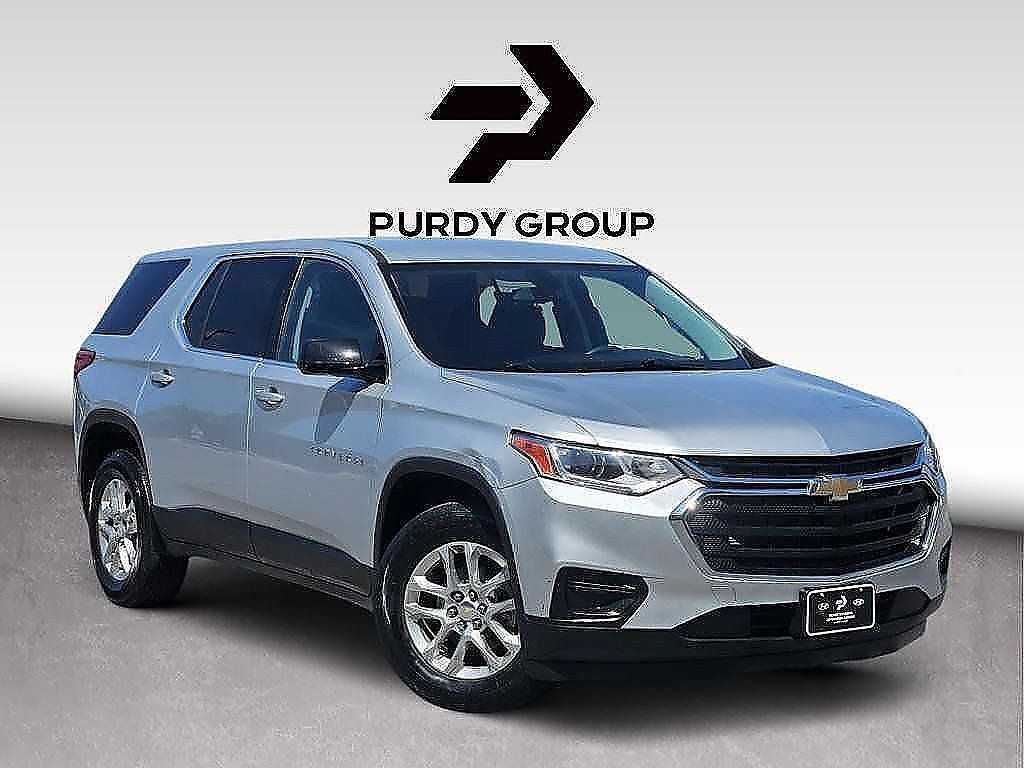 Silver Ice Metallic 2020 Chevrolet Traverse SUV / Crossover Front-Wheel Drive 9-Speed Automatic