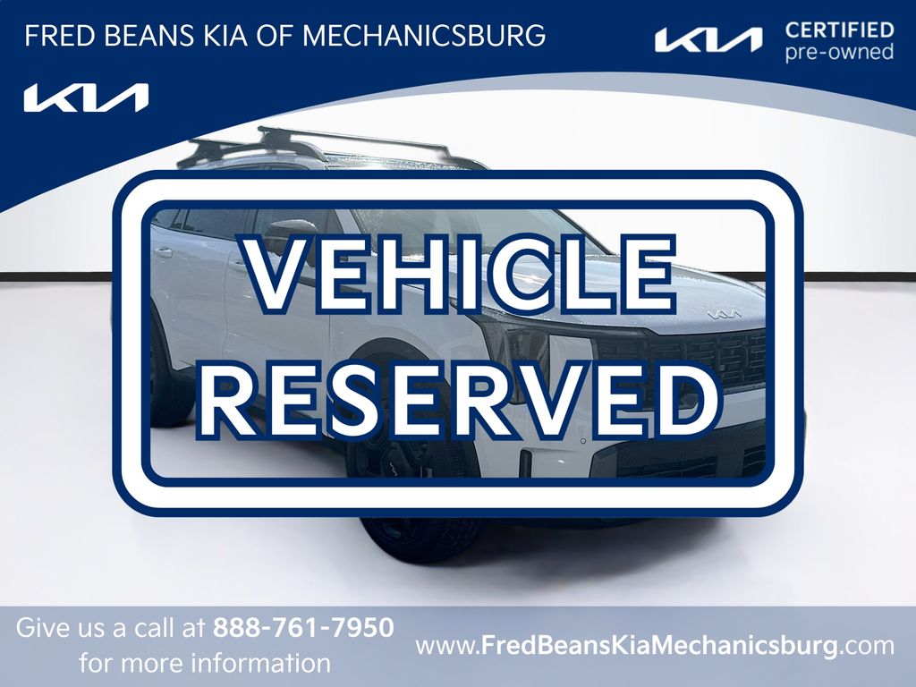 Glacial White Pearl 2024 Kia Sorento SUV / Crossover All-Wheel Drive 8-Speed Dual Clutch