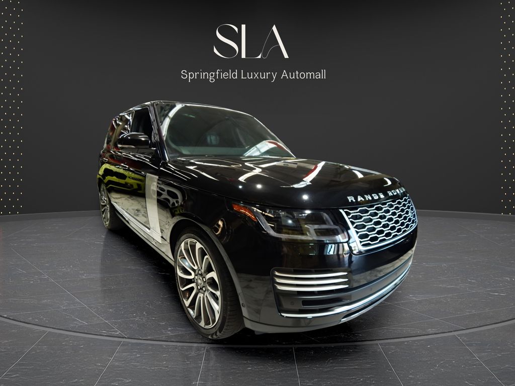 Black 2020 Land Rover Range Rover SUV / Crossover All-Wheel Drive 8-Speed Automatic