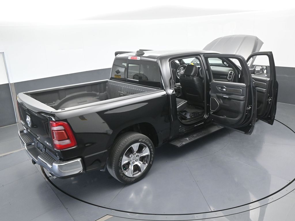Used 2023 Diamond Black Crystal Pearlcoat Ram Laramie image 76